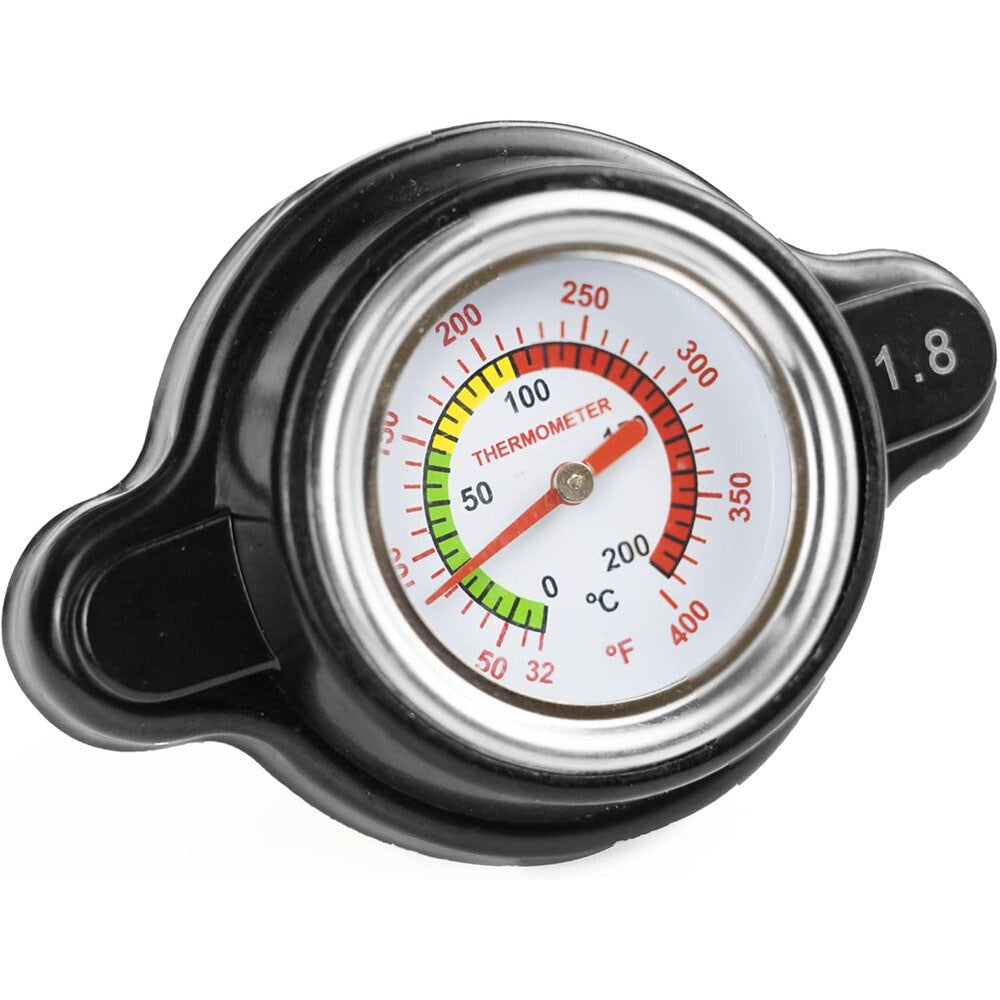 High Pressure Radiator Cap Temperature Gauge 1.8 Bar Radiator Cap For Honda