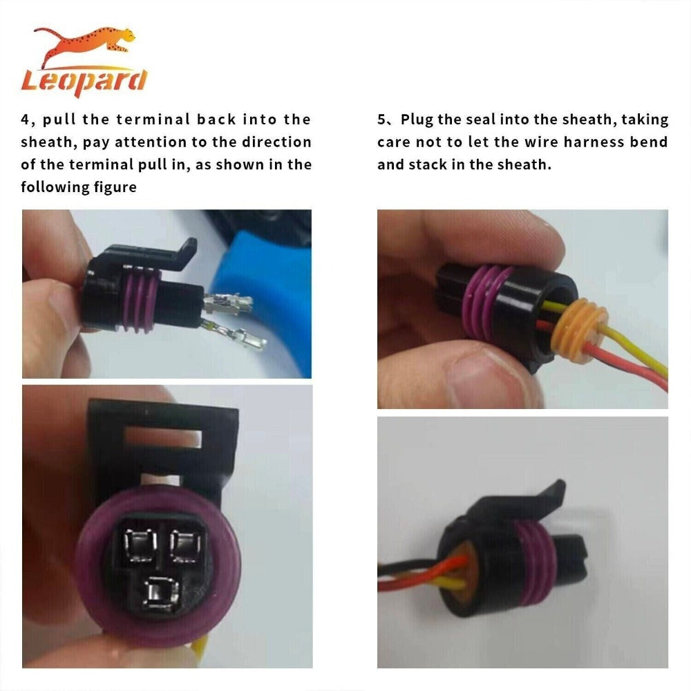 Stainless Steel Pressure Sensor 0 - 100Psi 1/8 NPT with connector Oil Fuel MAPE
